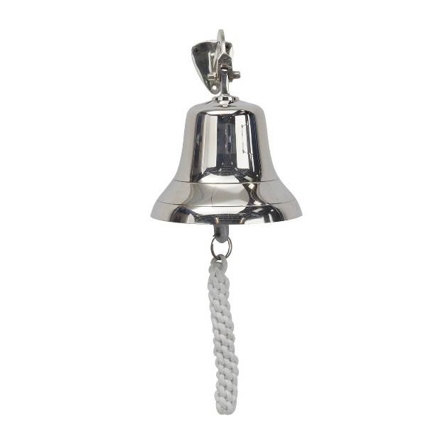 Brass Decorative Bell With Rope Detail Olivia amp May