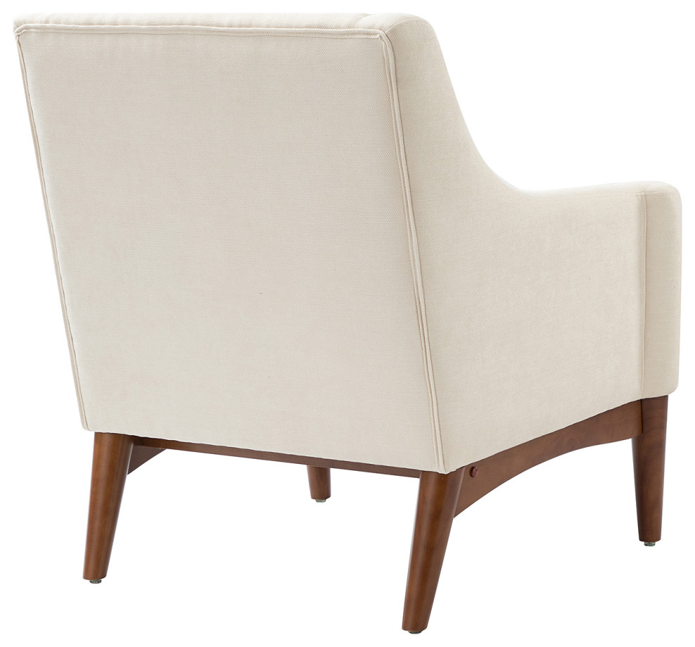 34.2 quotComfy Living Room Armchair With Sloped Arms  Set of 2   Midcentury   Armchairs And Accent Chairs   by Karat Home  Houzz