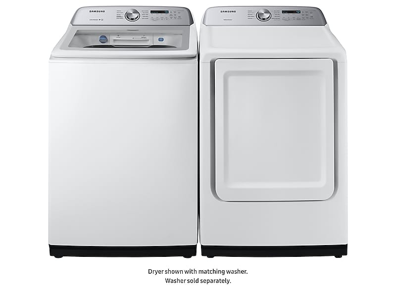 Samsung DVE50R5200W 7.4 Cu. Ft. Electric Dryer With Sensor Dry In White