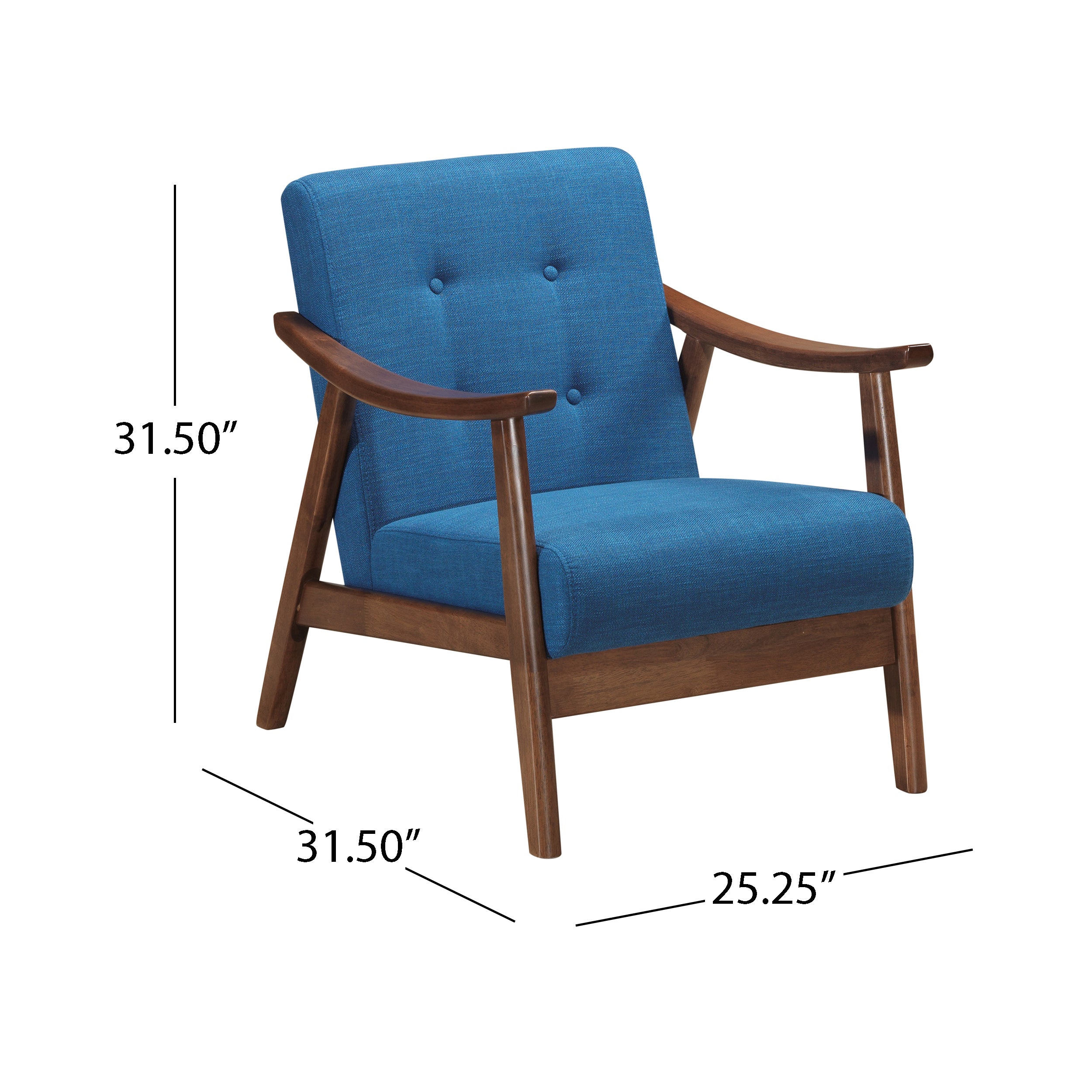 Aspire Mid-Century Modern Accent Chair