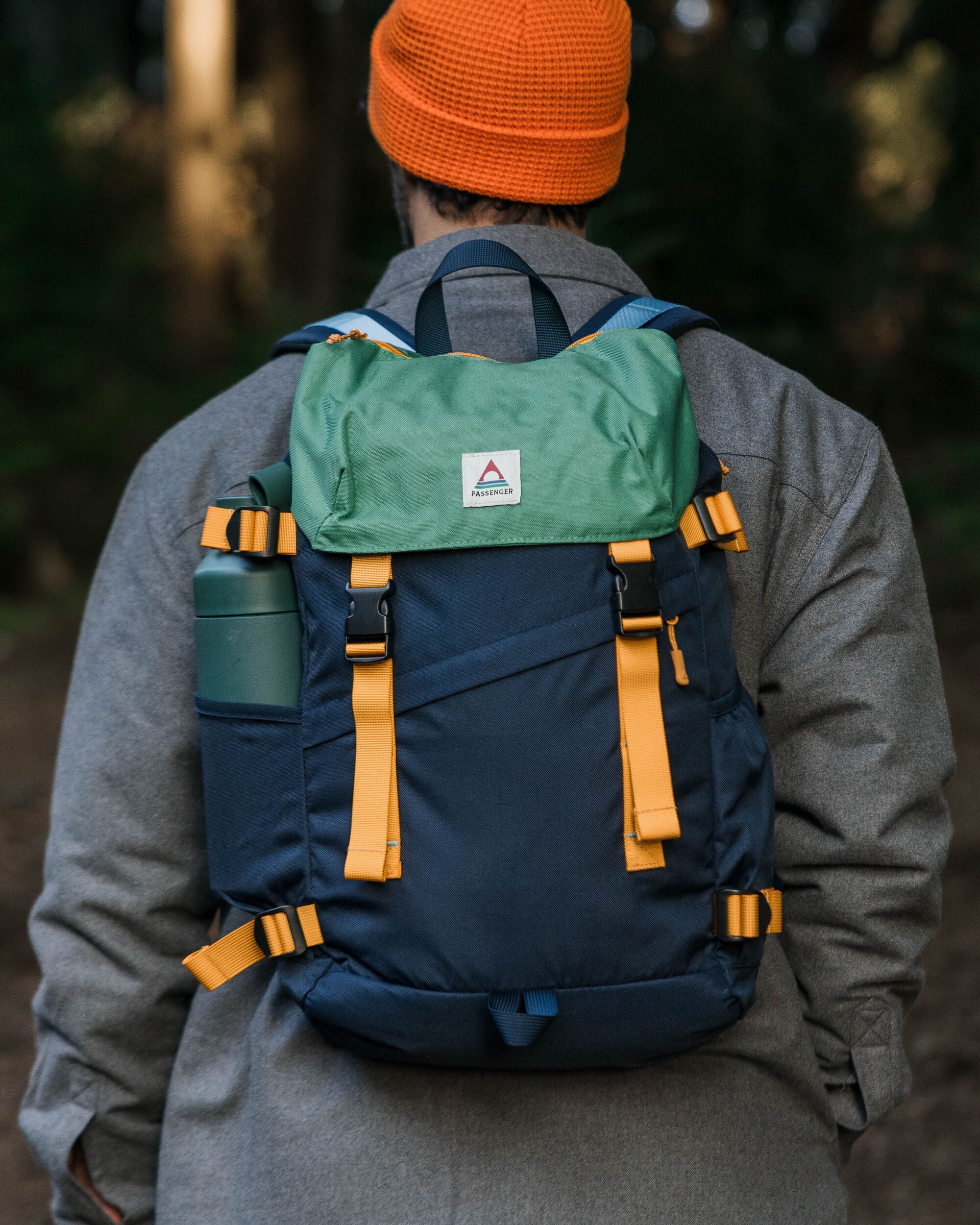 Boondocker Recycled 26L Backpack - Navy/ Laurel Green