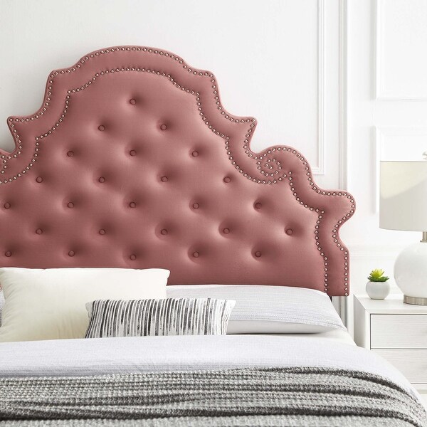 Diana Tufted Performance Velvet King/California King Headboard - - 33940175