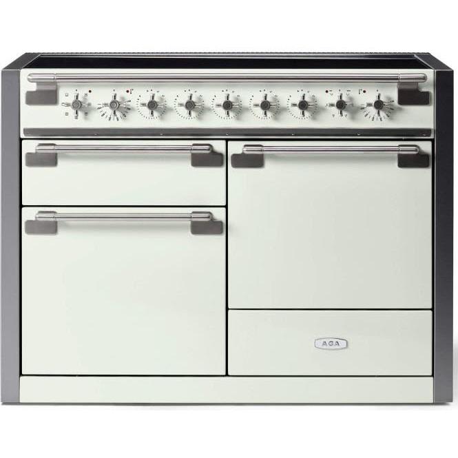 AGA 48-inch Elise Induction Range with True European Convection AEL481INWHT