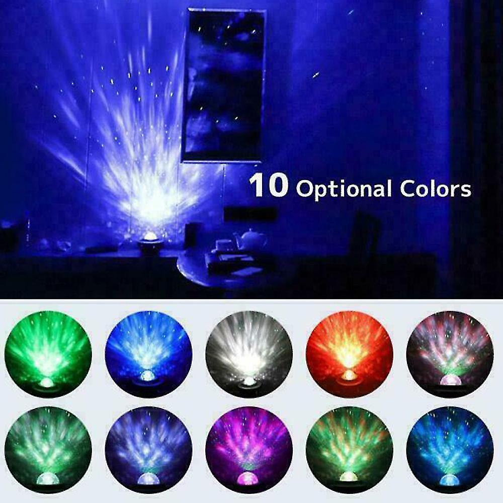 Galaxy Stars Led Night Light Starry Sky Projector Kids Bedroom Lamp Decoration