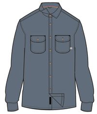 Vision Denim Shirt - Denim Blue