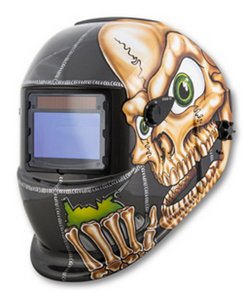 Titan SO41279 Skull Solar Powered Auto Dark Weldin...