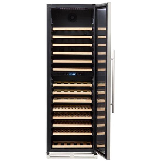 Avanti 154-Bottle Designer Series Wine Cooler With Dual-Zone WCD165DZ3S