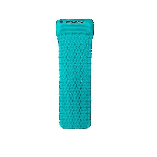 Blue Naturehike Outdoor Inflatable Cushion Sleeping Camping Mat Bag With Pillow