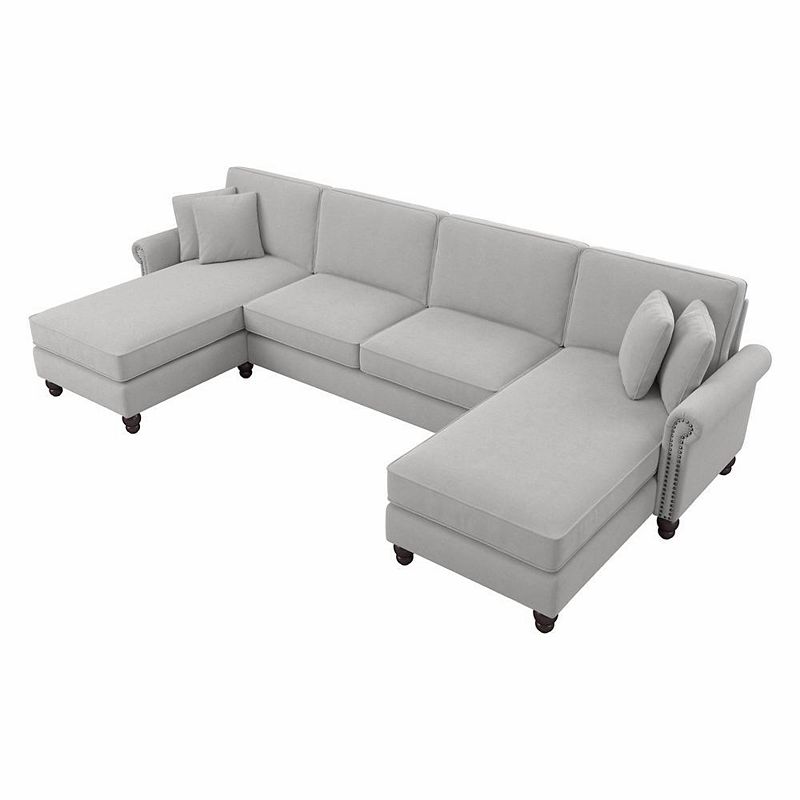 Coventry 131W Sectional Couch with Double Chaise Lounge