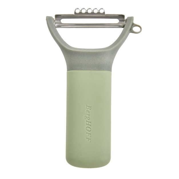 Berghoff Balance Stainless Steel Y peeler With Zester 5 quot Recycled Material