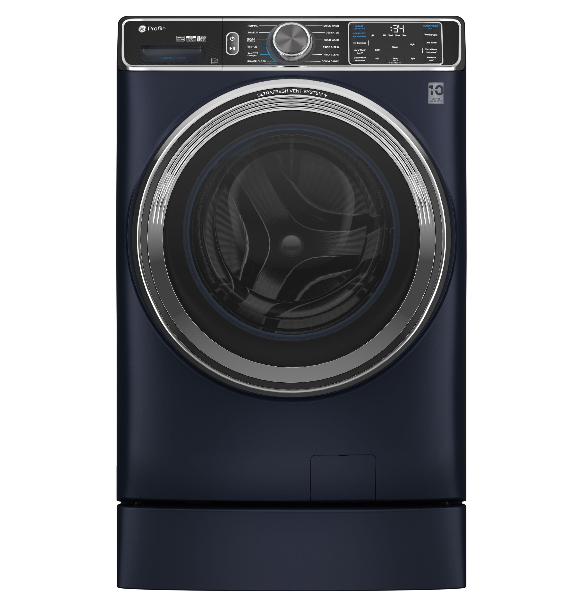 Ge Appliances PFW870SPVRS Ge Profile™ 5.3 Cu. Ft. Capacity Smart Front Load Energy Star® Washer With Ultrafresh™ Vent System+ With Odorblock™