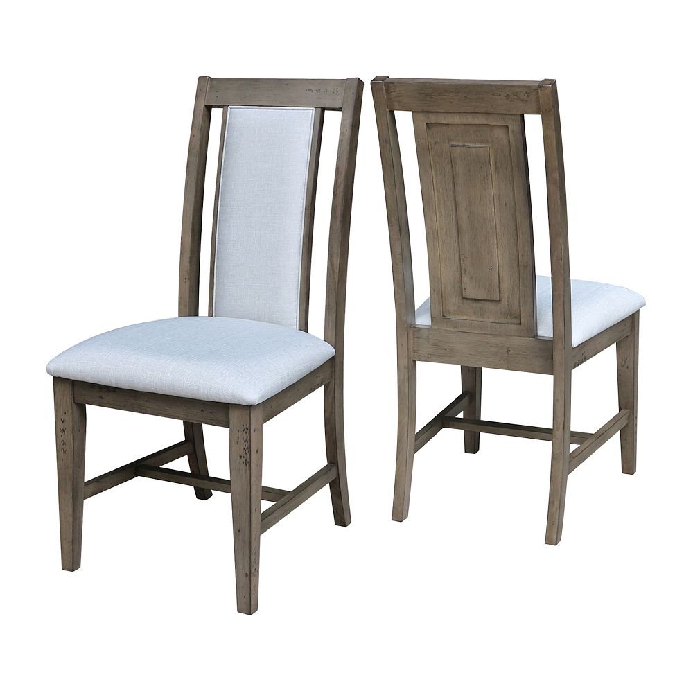 International Concepts Farmhouse Prevail Dining Chairs 2-piece Set