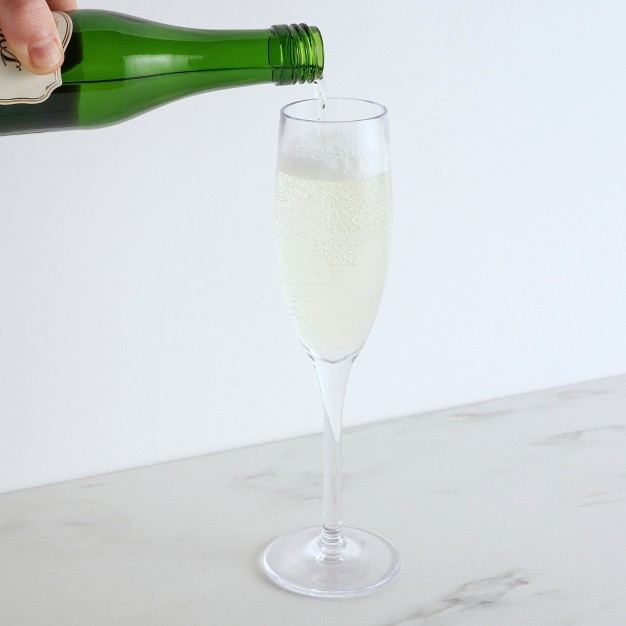 Hardy Acrylic Champagne Glass By True