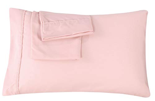 Pillowcases Envelope Closure End Easy Fit Machine Washable Super Soft and Breathable Pack of 4