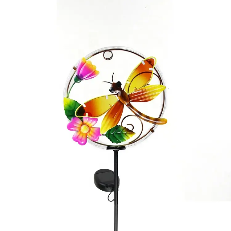 Factory Supply Design New s Cheap Custom Butterfly Solar Stake Light Butterfly