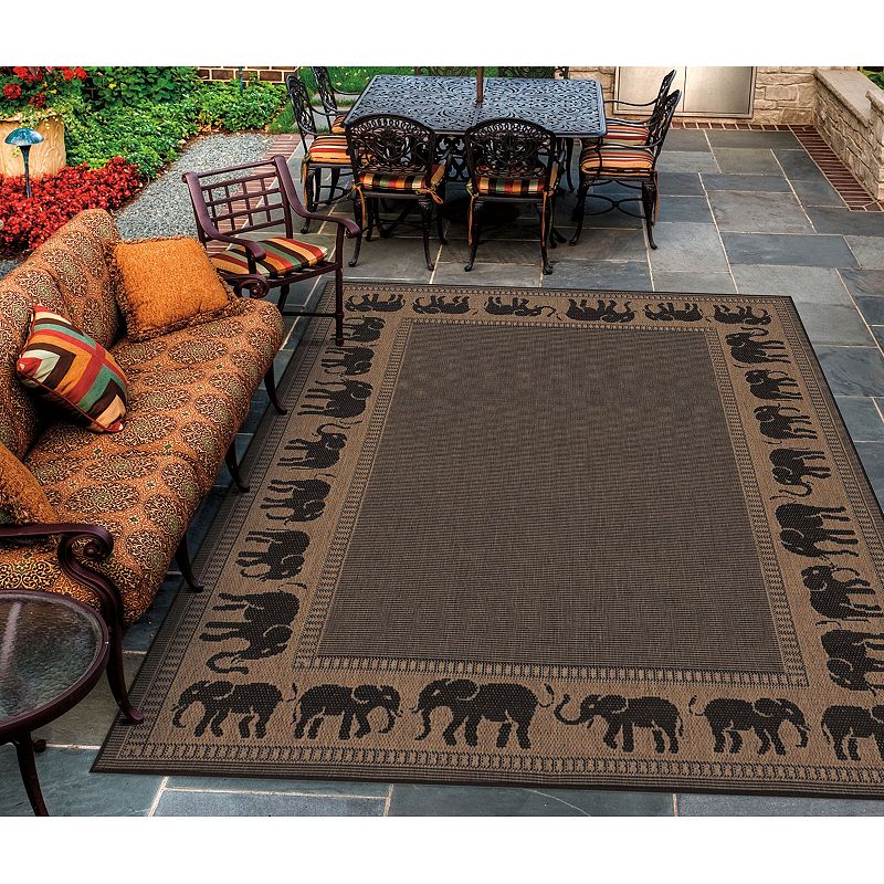 Couristan Elephant Indoor Outdoor Rug