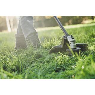 DW 60-Volt MAX Brushless Cordless Battery Powered Attachment Capable String Trimmer with FLEXVOLT 3Ah 9Ah Batteries Charger DCST972X1WCB609