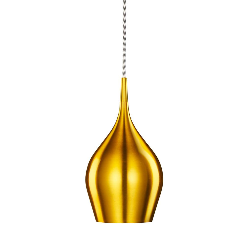 Searchlight 6461-12GO Vibrant Gold 1 Lamp Bell Pendant Light 120mm