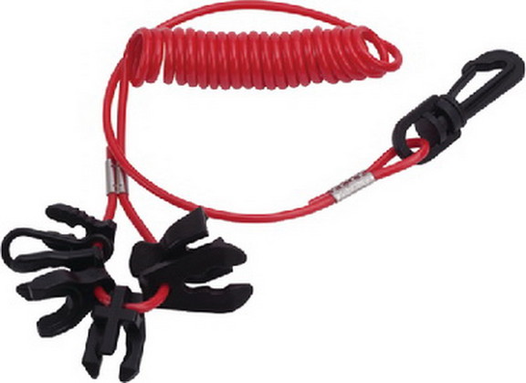 Sea Dog Kill Switch 7 Key Universal Lanyard  42049...