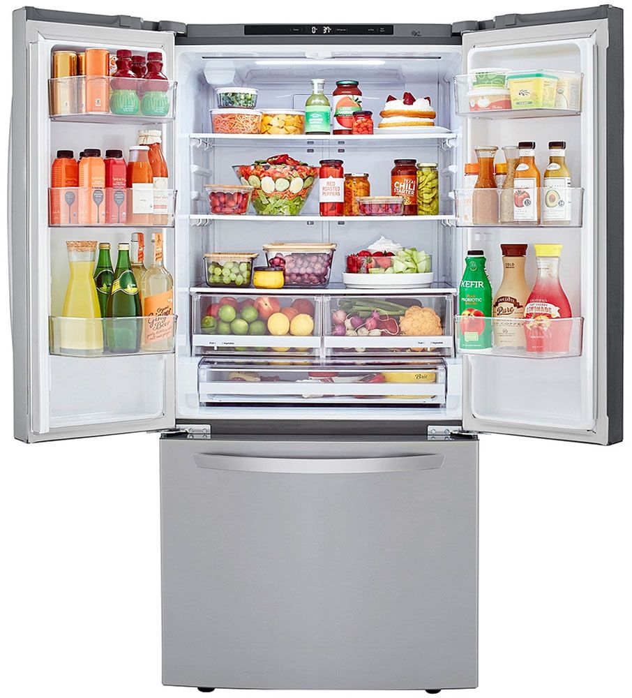 LG 25 Cu. Ft. PrintProof Stainless Steel French Door Refrigerator