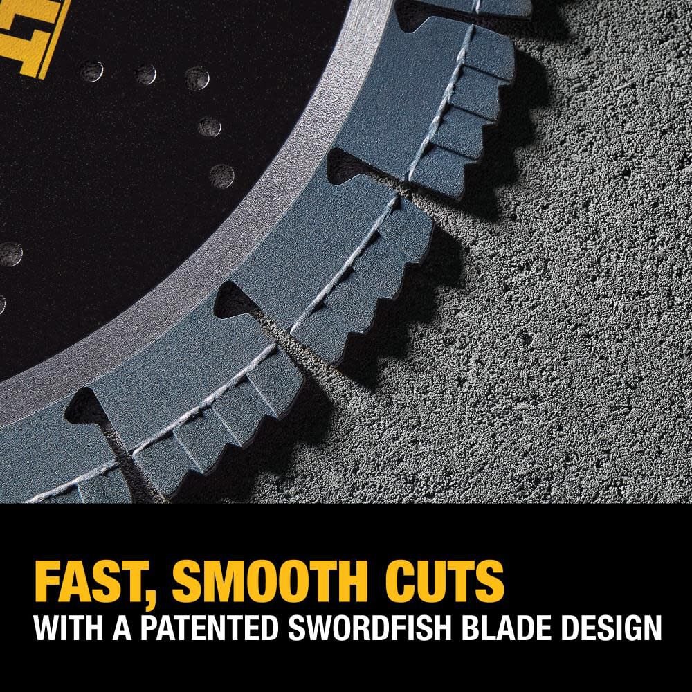 DEWALT Diamond Blade 14" SEGMENTED XP7 REINFORCED CONCRETE DW47437 from DEWALT