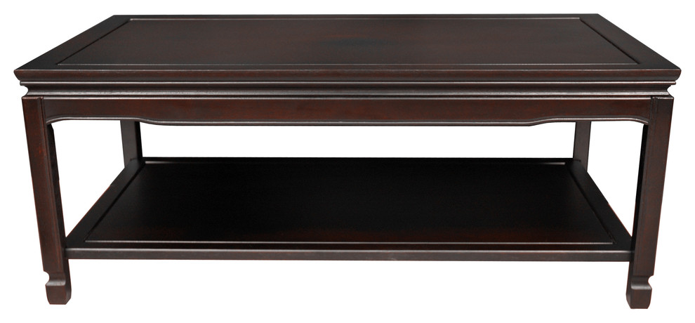 Rosewood Qing Coffee Table   Traditional   Coffee Tables   by Homesquare  Houzz