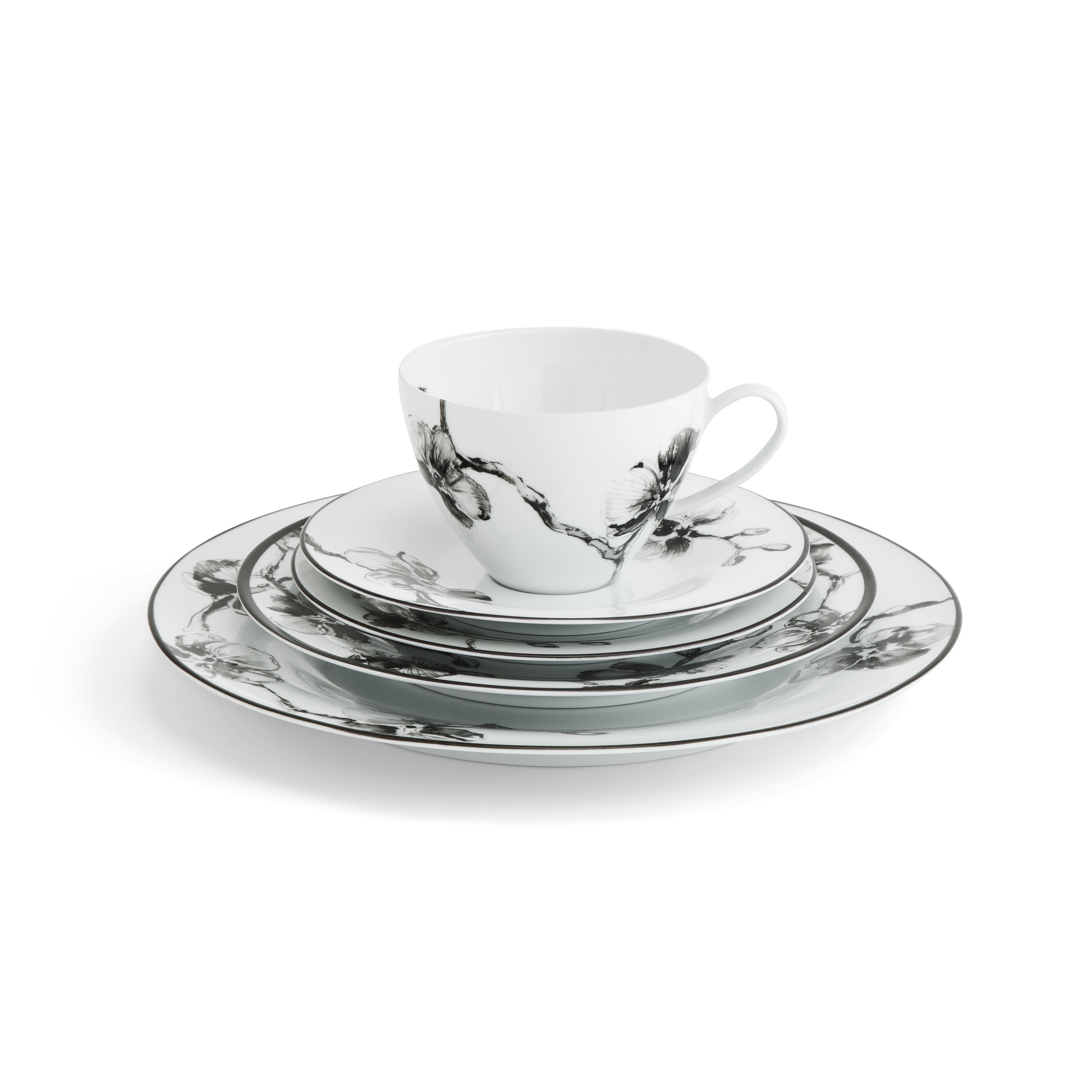 Black Orchid Dinnerware