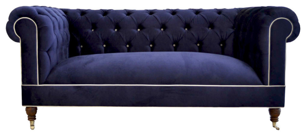 Chester Settee   Traditional   Loveseats   by Haute House  Houzz