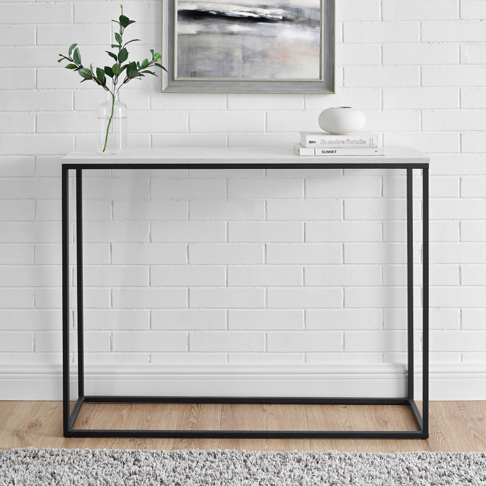 Lowell 42 quot Entry Table   Modern   Console Tables   by Walker Edison  Houzz