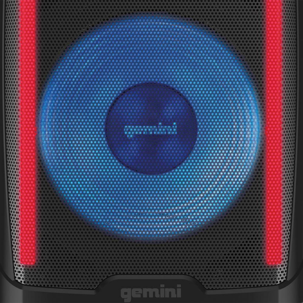 Gemini 1000-Watt Class D Bluetooth Party Speaker GD-L115BT