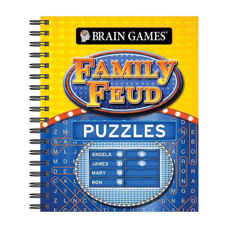 Brain Games Family Feud Puzzle Book