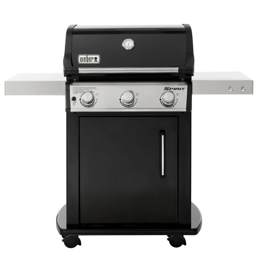 Weber 46512001 Spirit E-315 3-Burner Propane Grill in Black