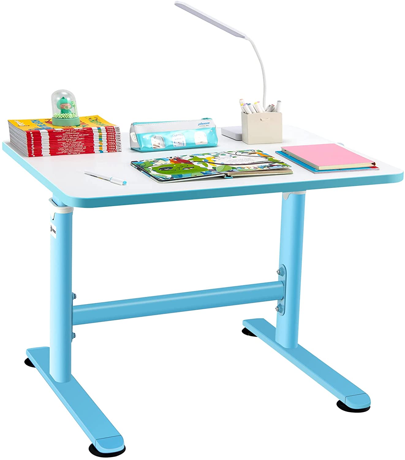 Kids Desk, Height Adjustable Children Study Desk for 3-10 Years Old Boys & Girls