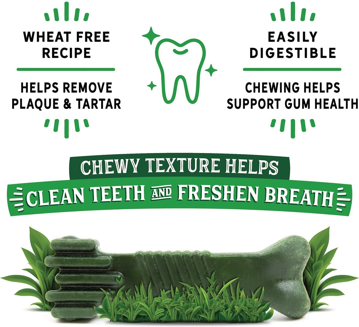 Dr. Dental Fresh Chews Medium Dental Dog Treats