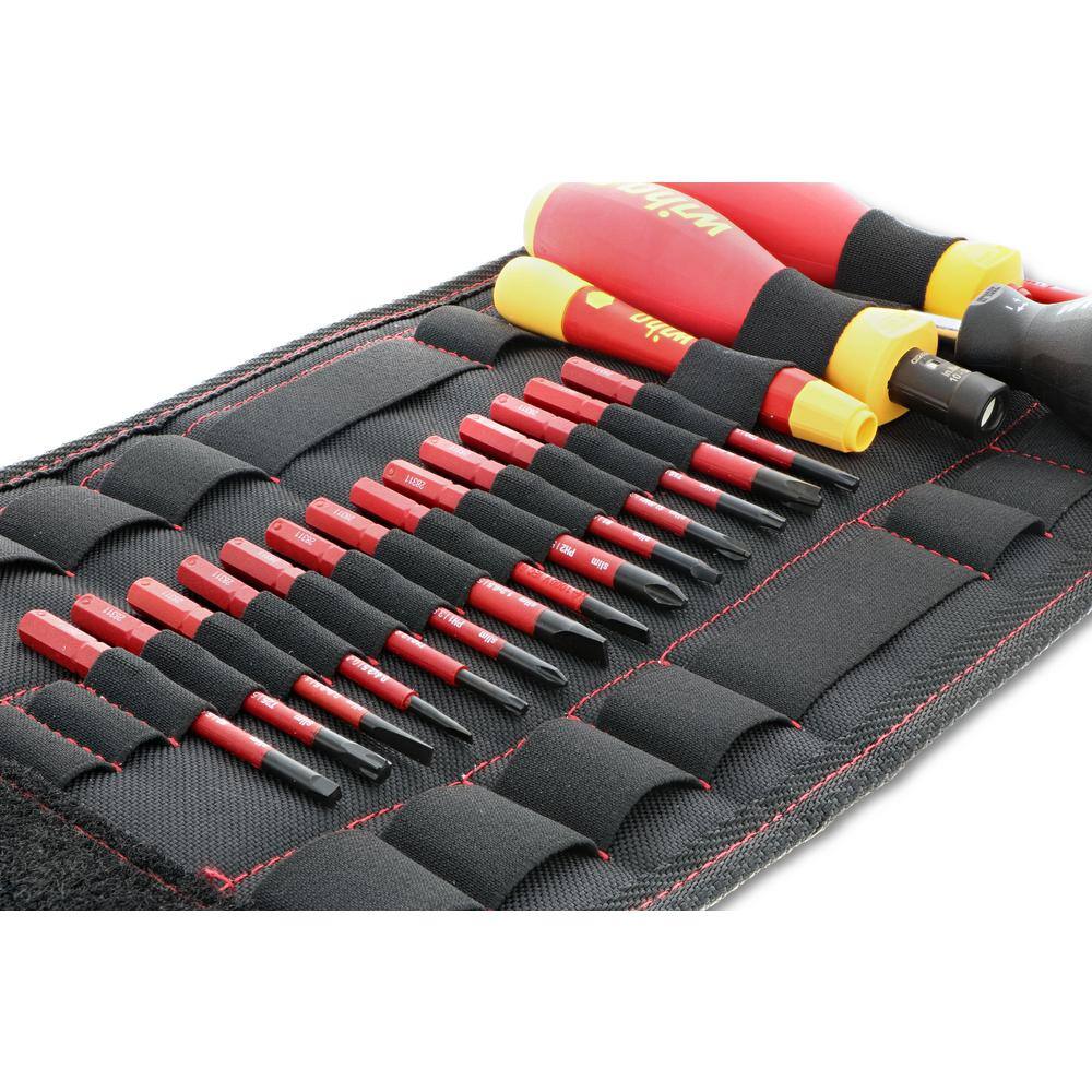 Wiha 20-Piece Insulated Torque Control and Slimline Blade Set 28781