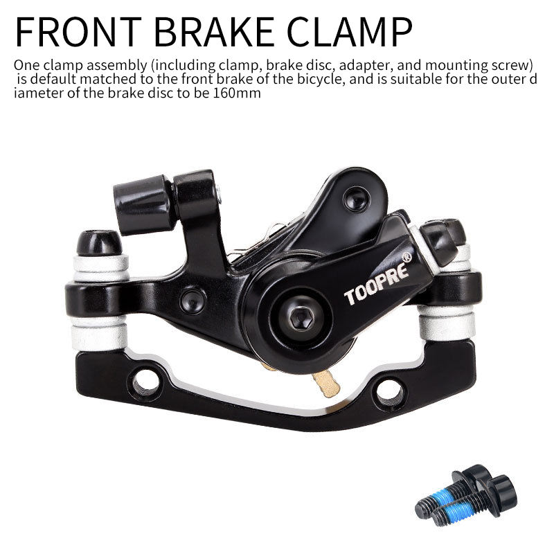 Mountain Bike Disc Brake Accessories For The Generation Of Electric Bike Modified Set Of General Line Disc Front And Rear Clamps