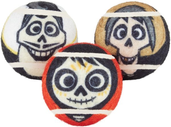 Pixar Coco Fetch Squeaky Tennis Ball Dog Toy