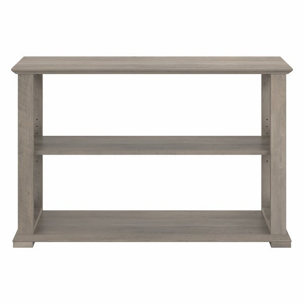 Homestead Console Table with Shelves by Bush Furniture