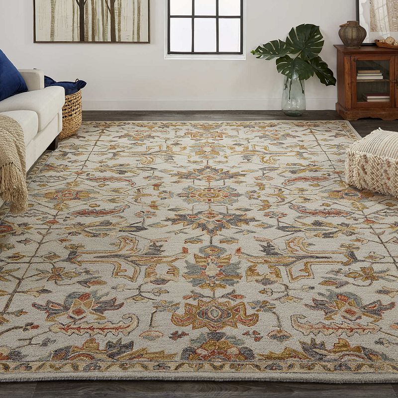 Weave and Wander Faris Rustic Farmhouse Rug