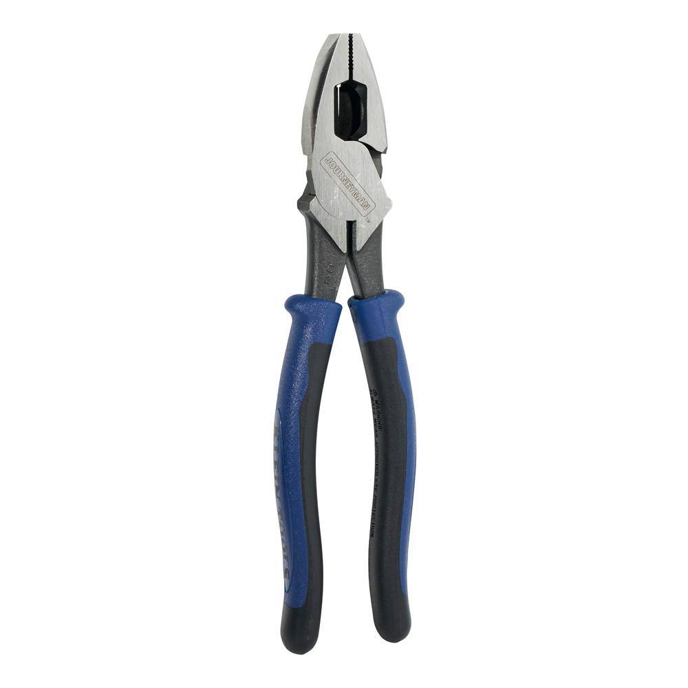 Klein Tools 9 in. Journeyman High Leverage Side Cutting Pliers J213-9NE