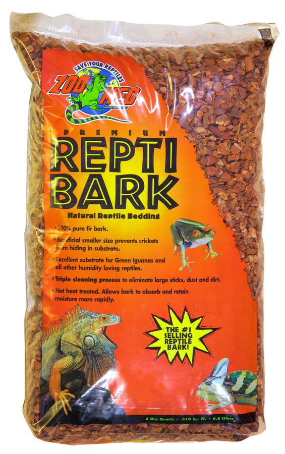 Zoo Med Laboratories Premium Reptibark��� Natural Reptile Bedding 8 Quartz