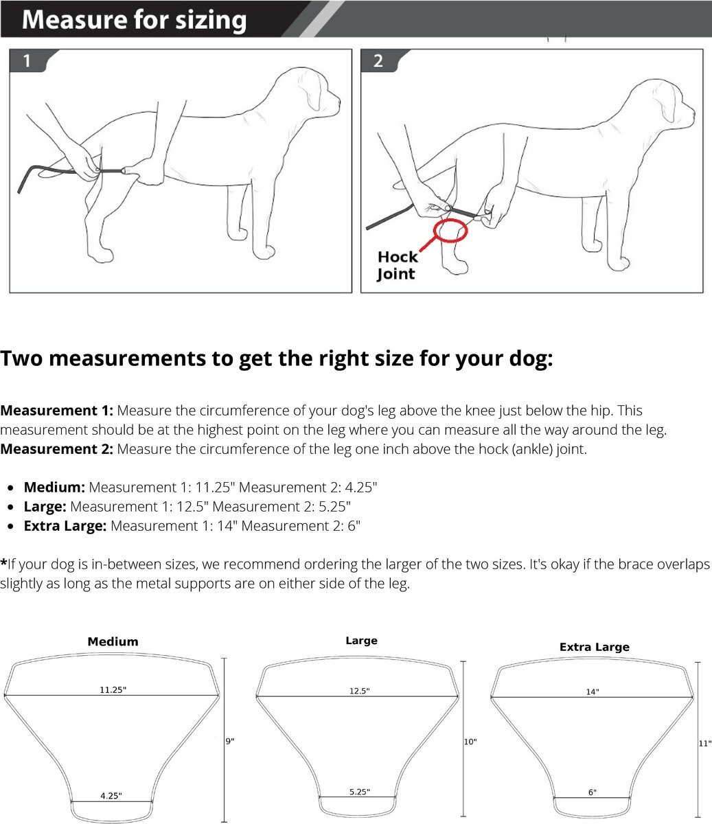 Labra Left Leg Dog Knee Brace