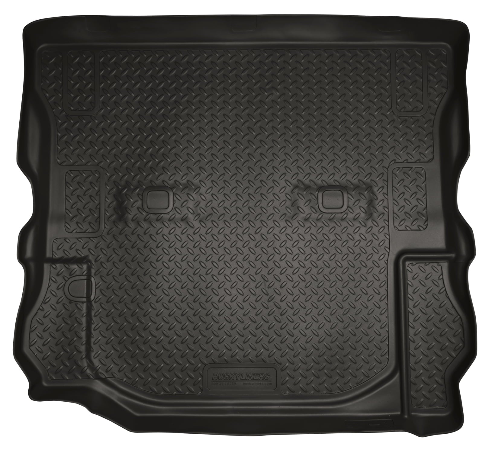 Husky Liners Classic Style Series Cargo Liner Black Compatible with 2011-2017 Jeep Wrangler 2 Door， 18 Jeep Wrangler JK 2 Door