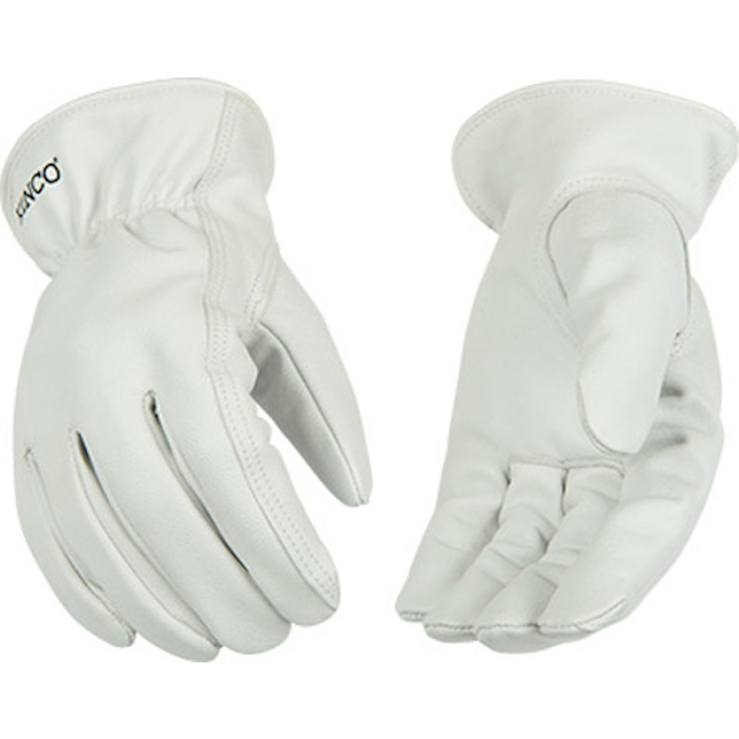 Kinco Men\u0027s Indoor/Outdoor Pearl Driver Gloves White M 1 pair