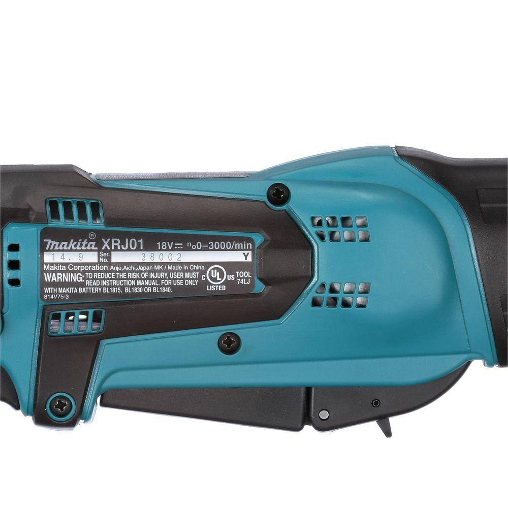 Makita 18V LXT Lithium-Ion Cordless Variable Speed Lightweight Compact Reciprocating Saw with Built-in LED (Tool-Only) XRJ01Z