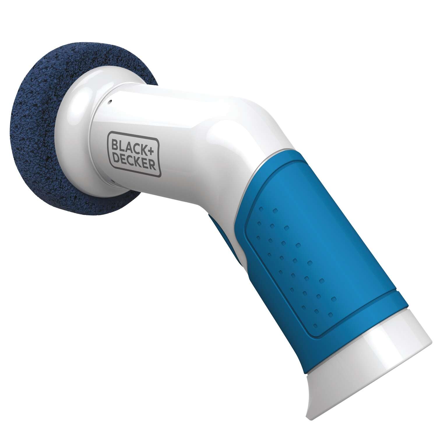 Black+Decker Blue/White Rubber Kitchen Power Scrubber