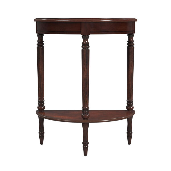 Bellini Cherry Demilune Console Table