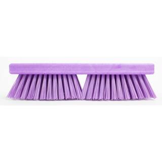 CFS Brands Sparta 10 in. Purple Polypropylene Deck Scrub Brush (6-Pack) 41722EC68