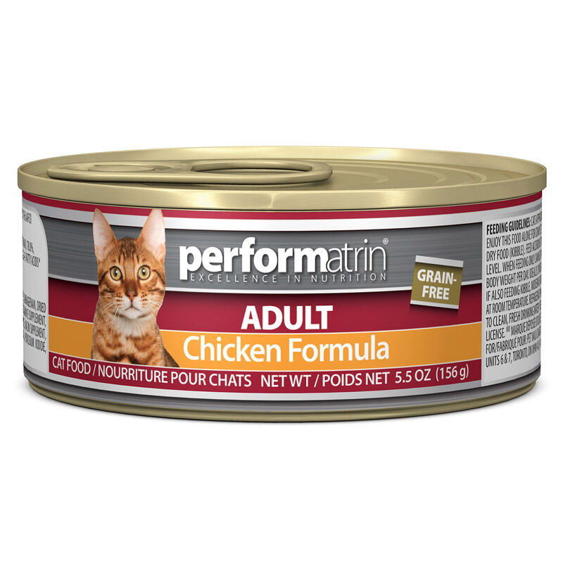 Adult Grain-Free Chicken Formula Cat Food 5.5oz-24Pack