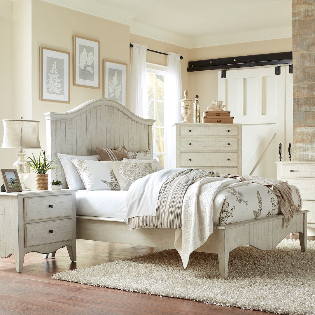 Cottage White 3-Pc Bedroom Set